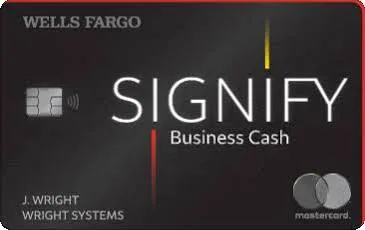 Signify Business Cash Card by Wells Fargo